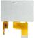 480x272 4.3-inch, TFT LCD Display module, back view, powered off.