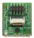 240x240, 1.3 inch, High Density display with breakout board included. Back view, display off.