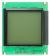 The CFAG160160D5-TFH-VGB is a 160x160 dark on light gray graphic LCD display – front view, power off.