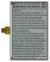 7.5 inch black and white ePaper display module displaying text