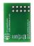 10-position ZIF breakout board. Botom view.