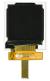 128x128 graphic LCD front view, turned off