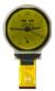 128x128 Round Yellow OLED watch display.