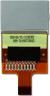 The CFAX12864T1-NFH is a 128x64 dark on light gray LCD display – back view, tail unfolded.