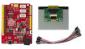128x64 Low Power Transflective LCD Development Kit, back view.
