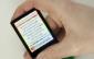 2.4-inch, full-color, TFT LCD display with touchscreen. In-hand to show size and perspective.