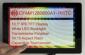 10.1 IPS HDMI Display, plug-and-play with raspberry pi. Front view, in hand, to show size and perspective.