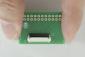 24-position ZIF breakout board.  In hand to show size and perspective.