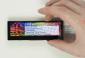 480x128 bar-type EVE TFT, in-hand to show size and perspective.