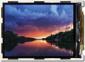 Sunset photo, modified to appear as the eye perceives the image on the display.