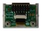 128x64 Backlit Transflective Graphic LCD Display with breakout board, back view.