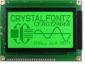 The CFAG12864A-CFH-VN with full brightness Green background.