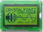 The CFAG12864A-YYH-VN is a 2.9 128x64 graphic LCD module - backlight off.