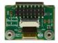 128x64 Small Transflective LCD with carrier board. Back view.
