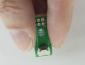 6-Position ZIF Connector breakout board. In hand to show size and perspective.