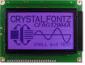 Many background color variations are possible using the RGB backlight of the CFAG12864A-CFH-VN, shown here with Purple.