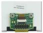 128x64 Backlit, Transflective LCD Display module, back view.