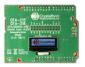 128x36 Full Color OLED mounted on a demonstration shield includes Seeeduino.