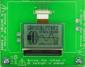 The CFAX12864AP1-NFH mounted on the cfaxzifdemo demonstration board.