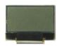 128x64 Small Transflective LCD with carrier board. Front view, powered off.