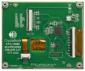 320x240 EVE TFT LCD, back view, powered on