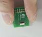13 Position ZIF Breakout board. In hand to show size and perspective.