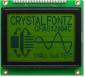 The CFAG12864C-YYH-TN graphic LCD module with backlight off.