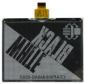 5.83 inch epaper display module in black and white. Back view
