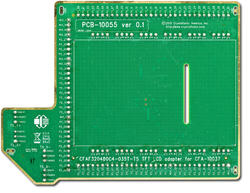 CFA10055 carrier board without display attached.