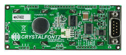 Back of 16x2 Character RS232 Serial LCD Module.