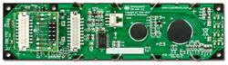 Back of 20x4 RS232 Serial LCD Display module.