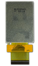 240x320 TFT Back View