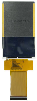 240x400 3-inch TFT Display, back view.