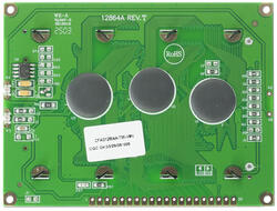 Back view of CFAG12864A-TMI-VN.