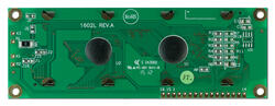 CFAH1602L-NFG-JT character display module, back view