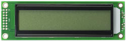 20x2 Character, Black lettering on a gray background. Front view, powered off.