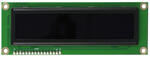 16x2 Character OLED Yellow character on black background. front view, powered off.
