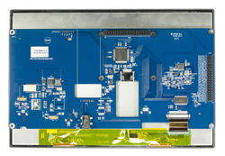 10.1 inch IPS TFT LCD display, perfect for Raspberry PI. Back view.