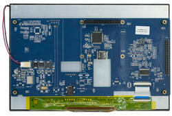 1280x800 10.1-inch IPS HDMI TFT Module. Back View, showing connectors.