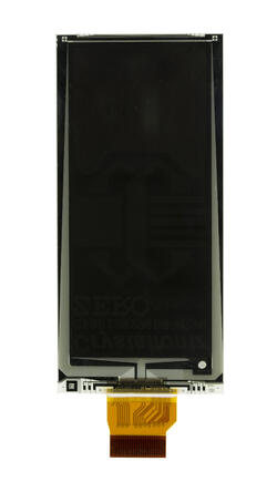 CFAP128296D0-0290 Back View, EPaper Zero Power Display