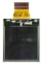 1.52 inch ePaper display module. Black, white and yellow. Back view