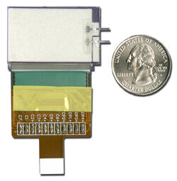 Here is an overall image of the back of the display.