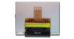  The tail can be folded 180 degrees behind the display to reduce the footprint (CFAX12864CP1NGH shown).