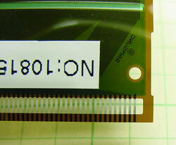Here is an extreme close-up of the front of the TAB. Here is an extreme close-up of the front of the TAB.