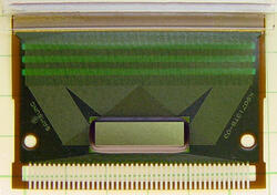 Here is a close-up of the back of the TAB against standard 0.2 graph paper.