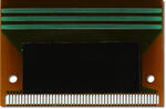 Close-up detail of FPC and contacts