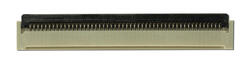 50 Position, 0.50mm Pitch ZIF Connector. Closed position.