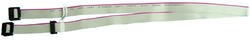 This is a 10 pin to 10 pin cable used to connect the CFA-633 to a 10 pin header, either normal or alternate pinout. Approximate length is 26 inches.