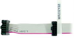 This is a close-up of the ends of the WR232Y22 cable which has both the standard and alternate pinout.