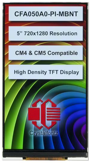 5-inch 720x1280 Compute Module TFT (CFA050A0-PI-MBNT)